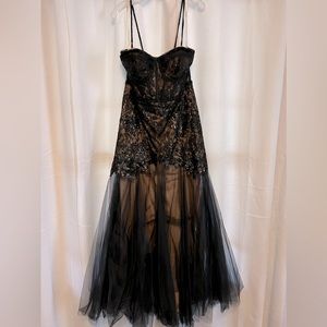 Gorgeous Mermaid Style Black Wedding Dress